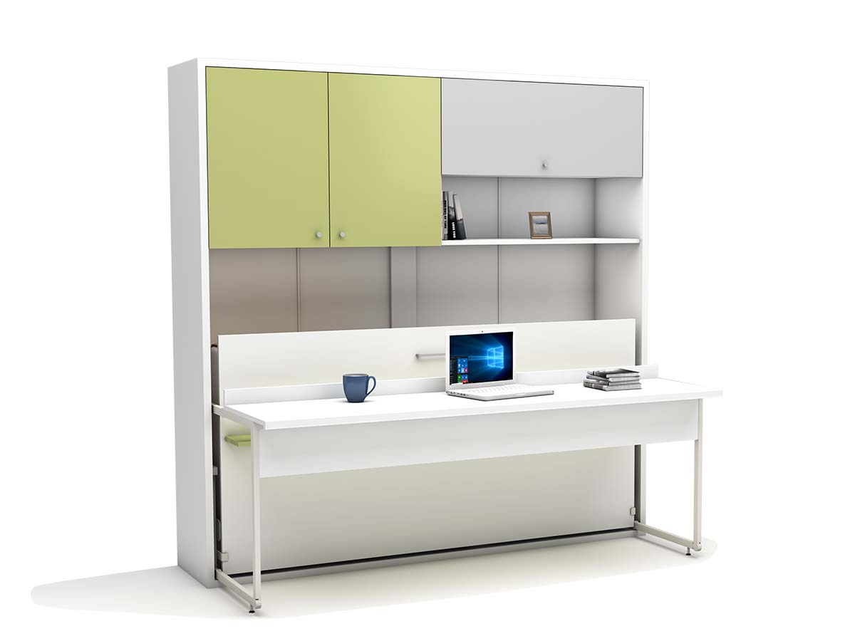 Nitro Single Wall Bed with Secret Desk