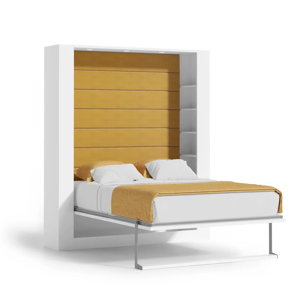 Wall Bed with Inner Bookcase